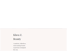 Tablet Screenshot of klavazykova.ca